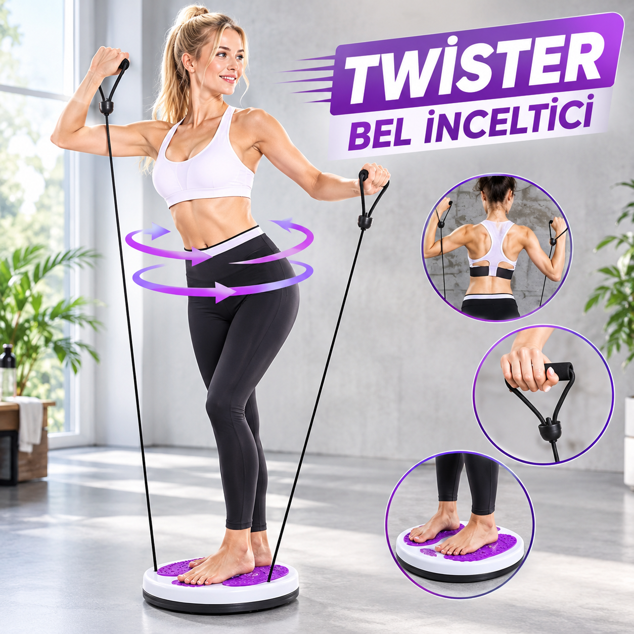 1 ADET TWİSTER BEL İNCELTİCİ