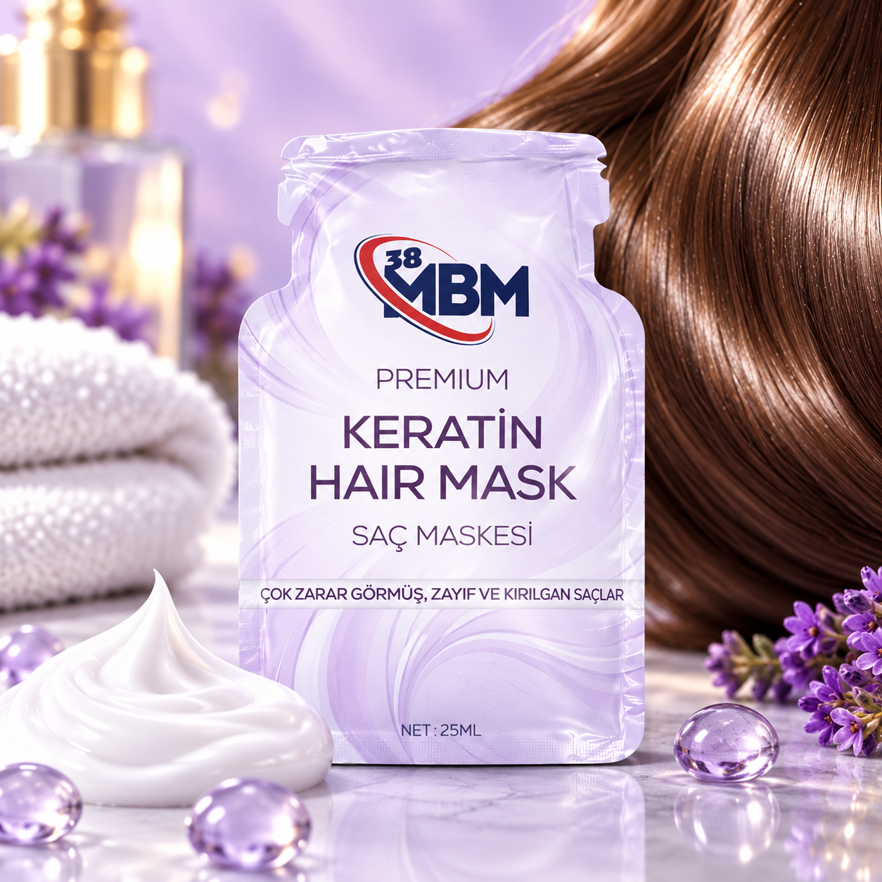 (2 ADET ) SEYAHAT TİPİ KOLAJEN SAÇ MASKESİ