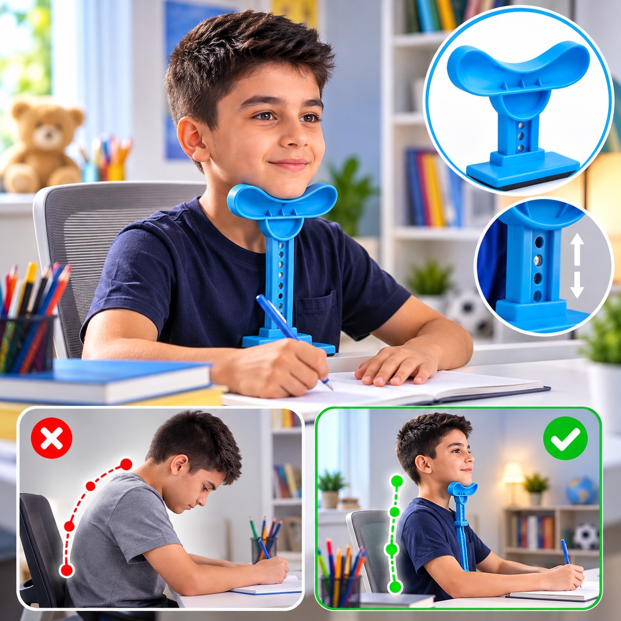 1 ADET ÇOCUK KAMBURLUK ÖNLEME APARATI